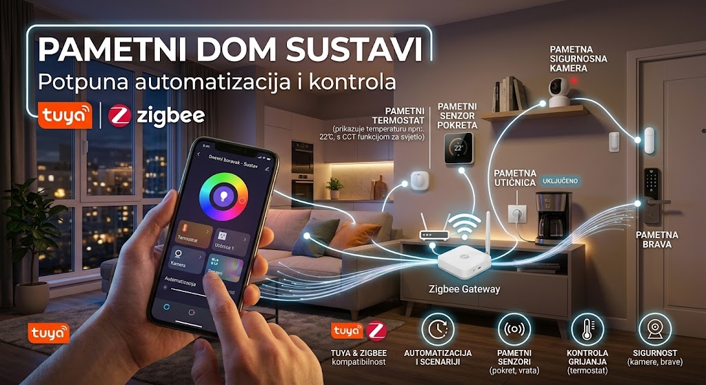 Pametna kuća - Smart Home Sustavi Senzori