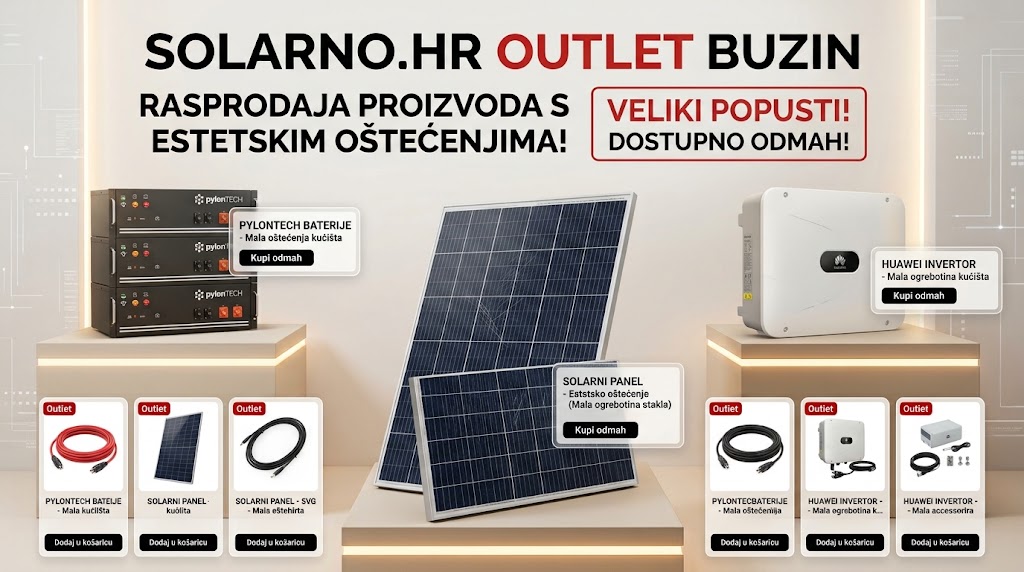 OUTLET BUZIN SOLARNA OPREMA