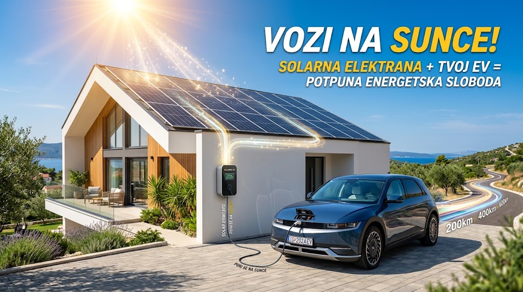 Vozite na sunce: Zašto je solarna elektrana konačno rješenje za punjenje električnih vozila?