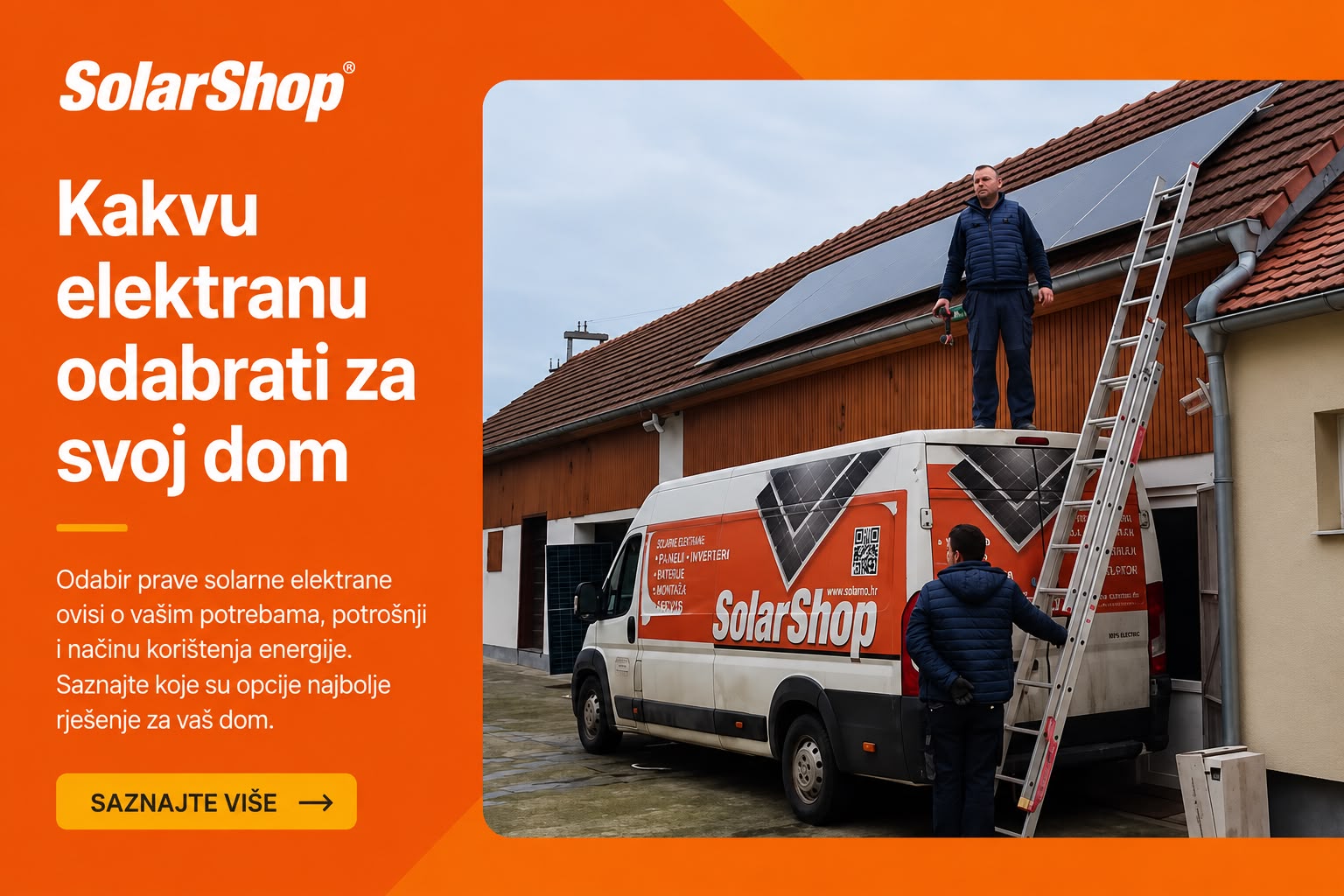 Kakvu solarnu elektranu odabrati za svoj dom?
