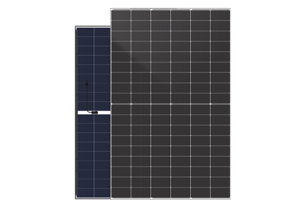 DAH Solarni paneli DHN-54Z16/DG(BW) – 510 W bifacijalni fotonaponski modul (crni okvir)