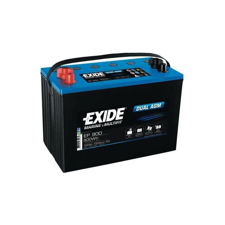 EXIDE DUAL AGM 12V – 95Ah (EP800)