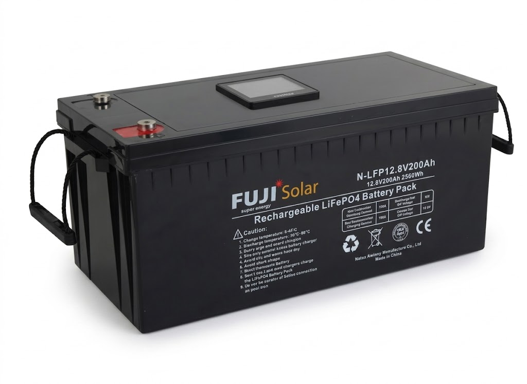 FUJI Li-Ion akumulator 25,6V-200Ah+LCD-NEATA