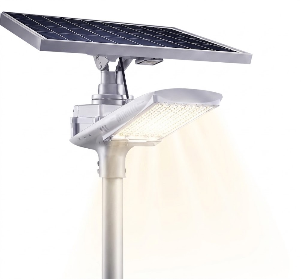 LED Integrirana ulična lampa 40W + 120W Solarni panel SET