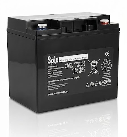 Geltech akumulator 12/35Ah Deep Cycle 17.5x16.5x12.4