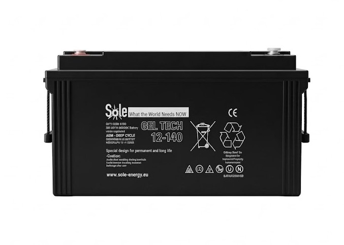 Geltech akumulator 12V / 140Ah – Deep Cycle GEL