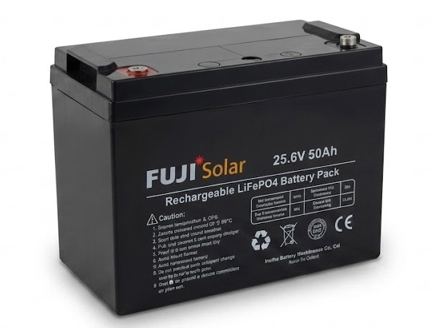 FUJI Li-Ion baterija 25,6V-50Ah+LCD-NEATA