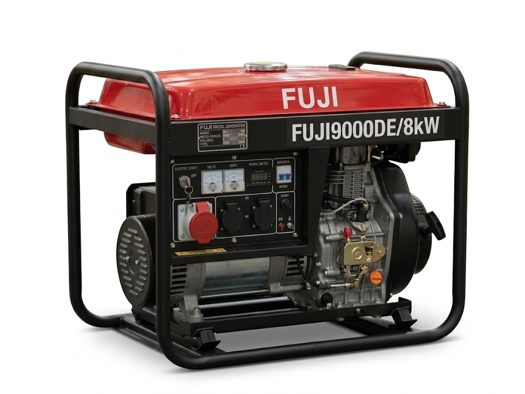 Dizelski agregat FUJI 8kW, FUJI9000DE/8kW generator monofazni