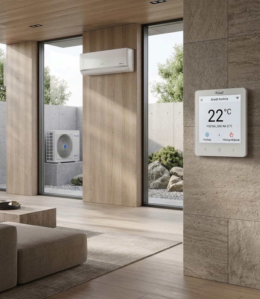AIRWELL Klima uređaj 3,5kW INVERTER grijanje hlađenje - Image 2