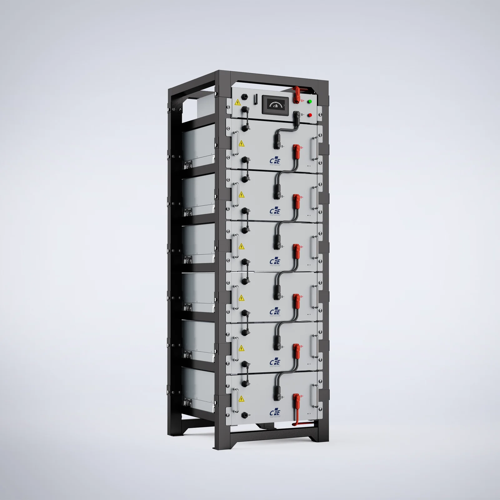 CFE-LFP Li-Ion akumulator XH60-614,4V-100Ah,60kWh Set(102,4V baterija x 6,XH-PDU x 1,nosači i kablovi x6)