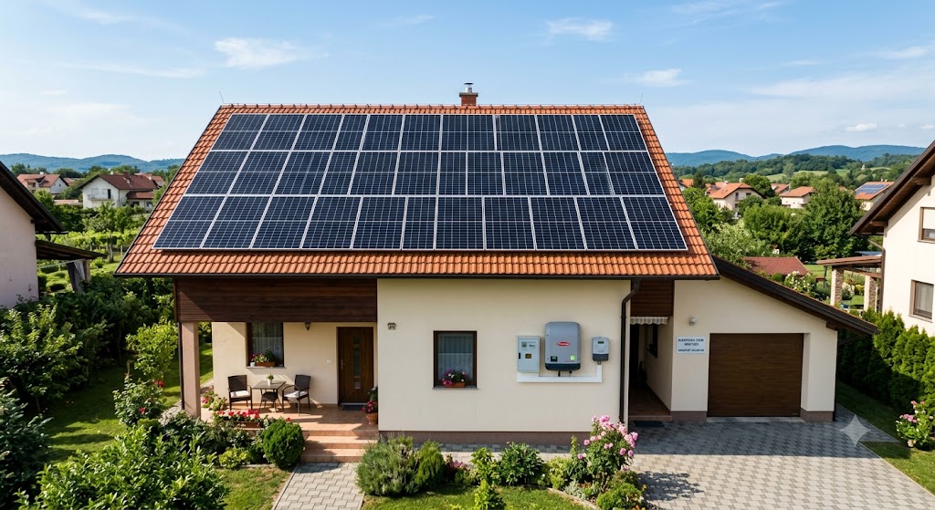 Solarna elektrana 10kW, mrežne solarne elektrane 10kW ključ u ruke!