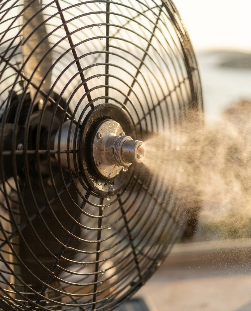 Ventilator FUJIAIR Takayama sa raspršivačem vodene maglice - Image 2