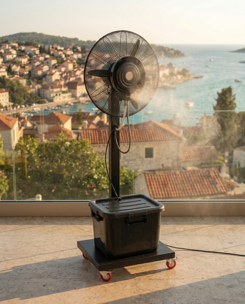 Ventilator FUJIAIR Takayama sa raspršivačem vodene maglice - Image 4