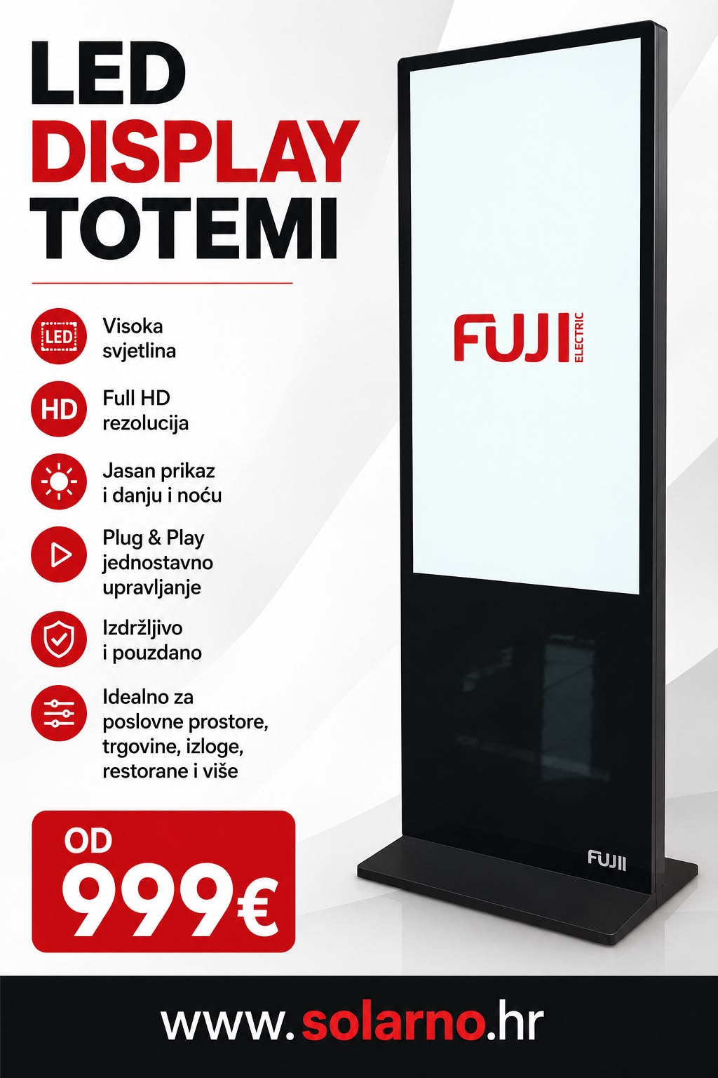 FUJI 43 Double side Smart Display - Image 6