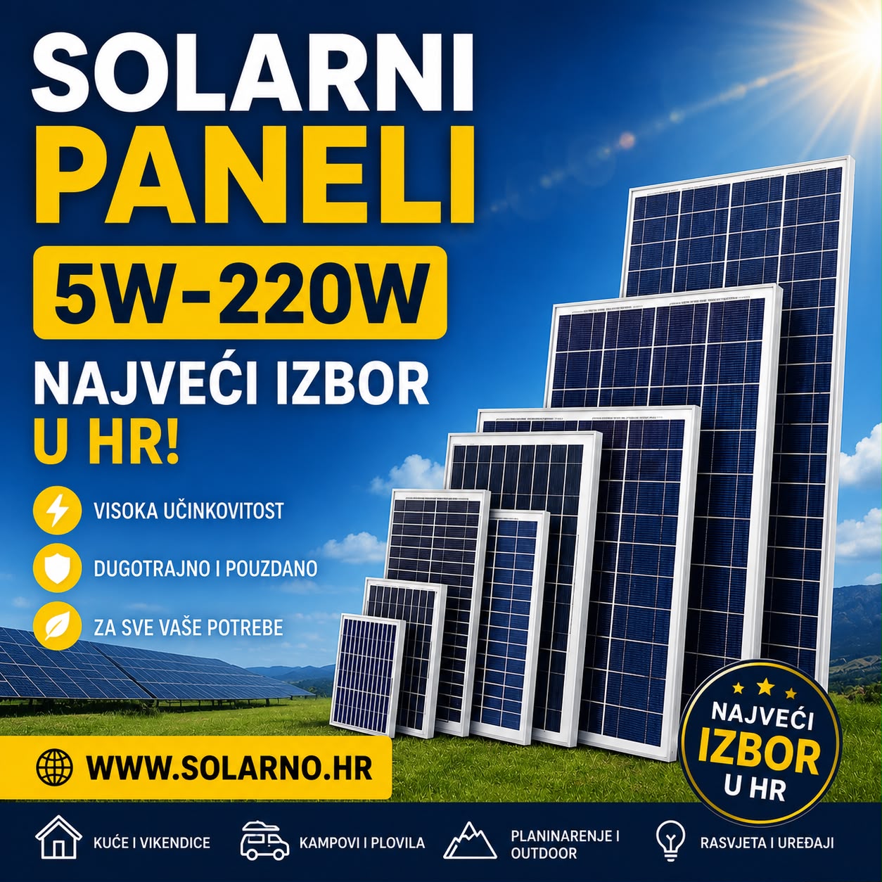 Solarni panel SL180M-180W mono solarni modul - Image 2