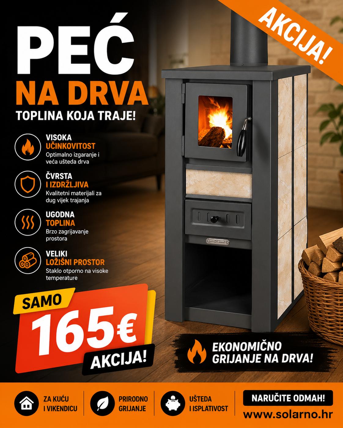LAVA Ceramic na drva 6kW - Image 2