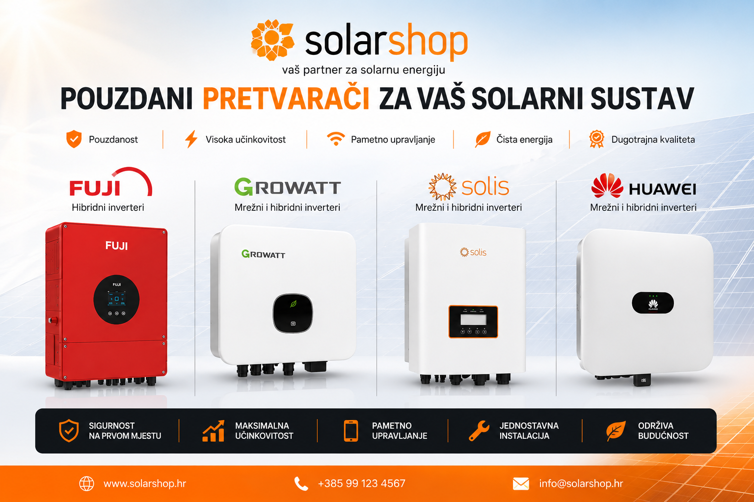 Inverter RENAC mrežni pretvarač R3-12K-DT 12kW - Image 4