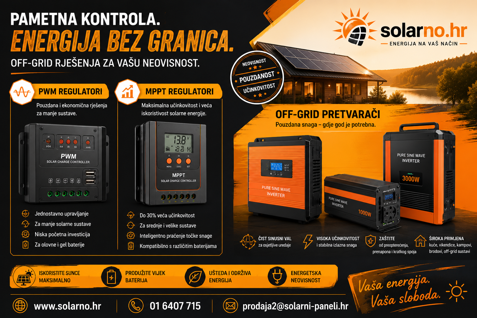 SPF6000ES Plus Growatt Pretvarač Inverter - Image 3