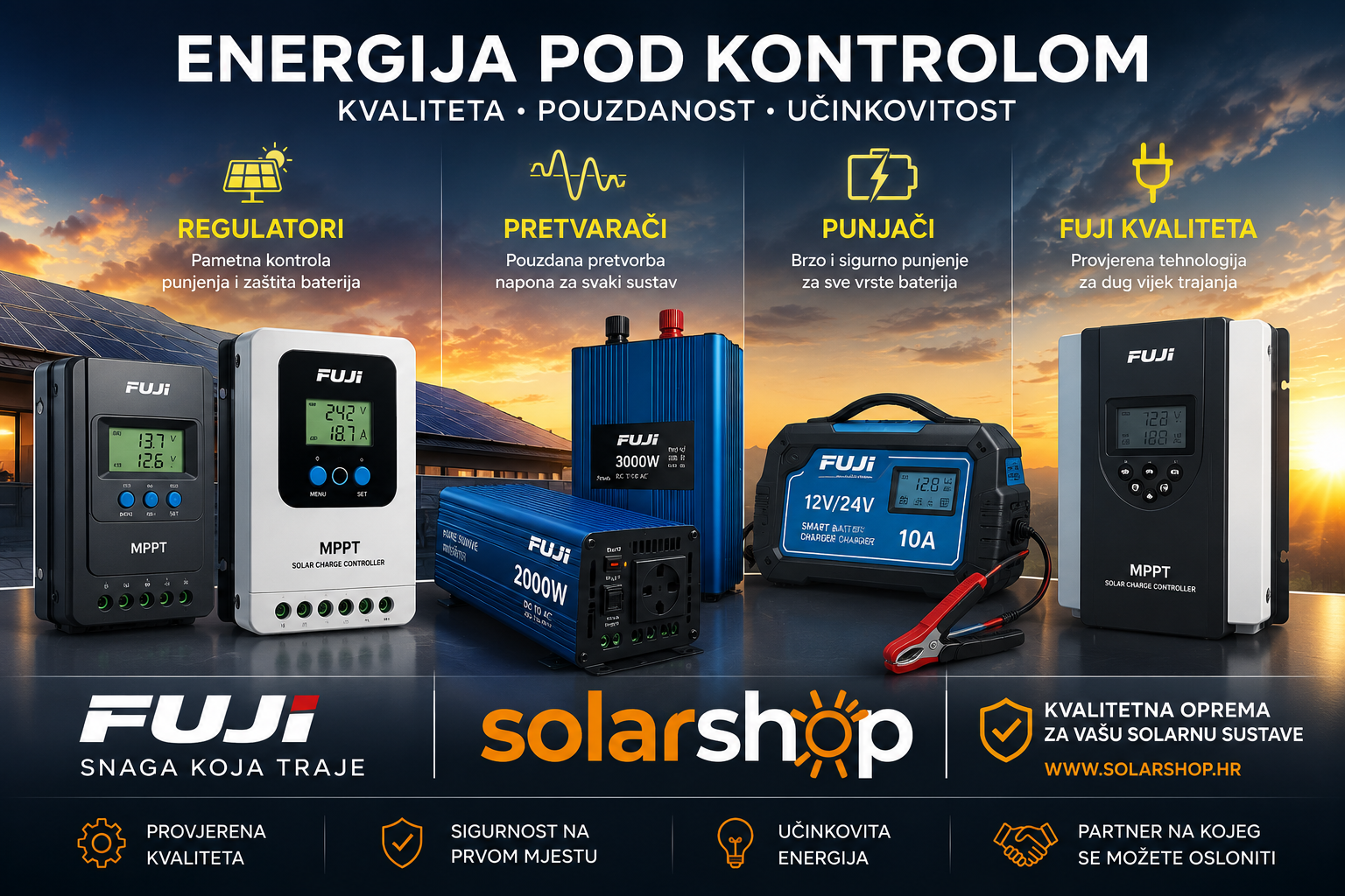 Pretvarač Inverter 1200/24 čisti sinus - Image 3