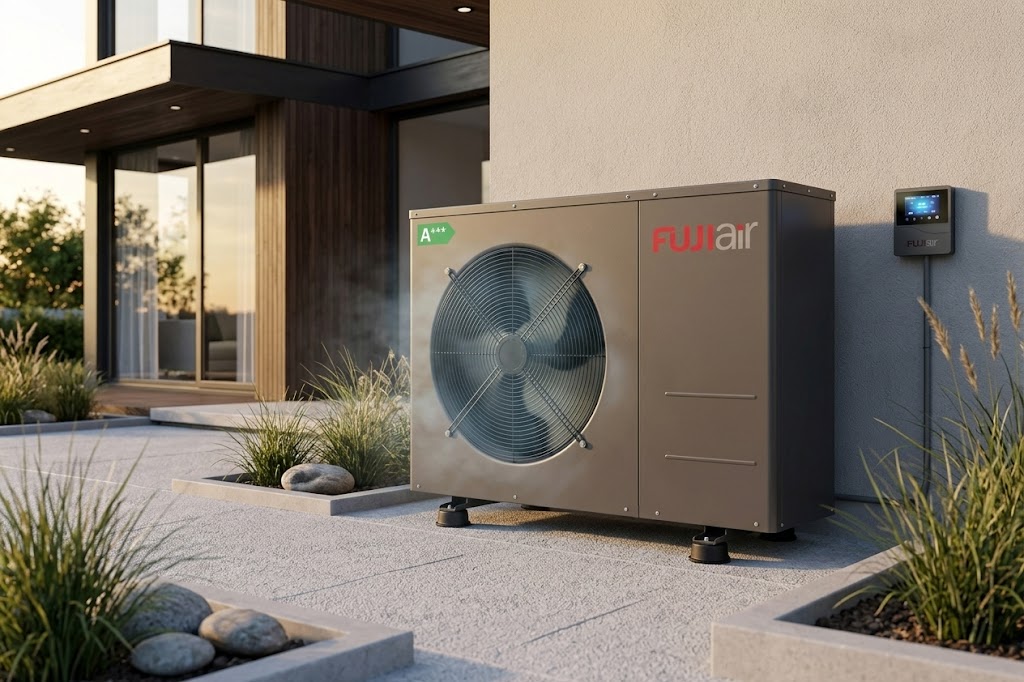 FUJI Air dizalica topline 10kW monofazna toplinska pumpa visokotemperaturna - Image 2