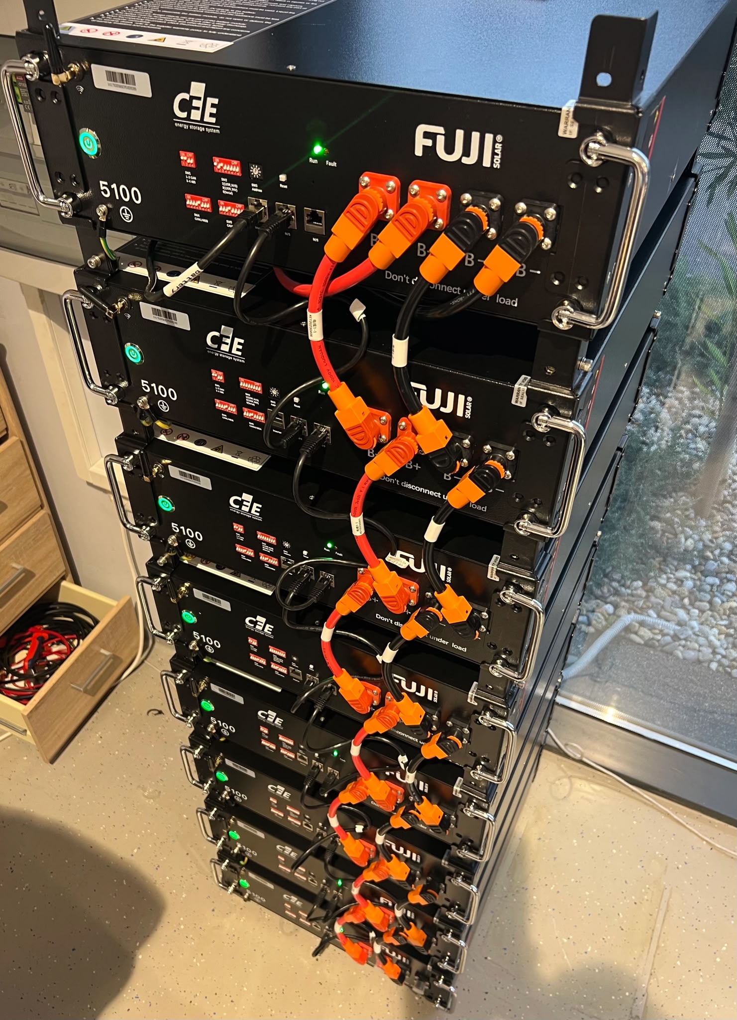 Akumulator CFE5100 LiFePO4 51.2V 100Ah 5kWh baterija - Image 6