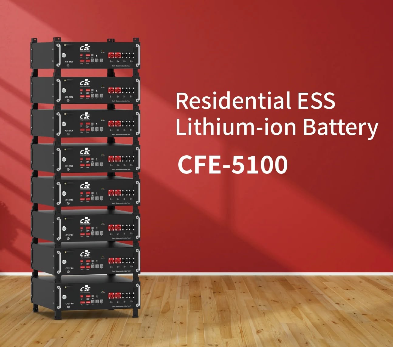 Akumulator CFE5100 LiFePO4 51.2V 100Ah 5kWh baterija - Image 3