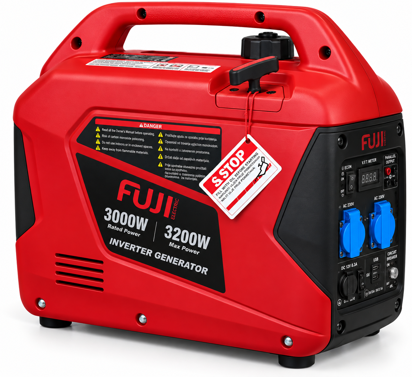 FUJI ELECTRIC monofazni benzinski agregat 3000W