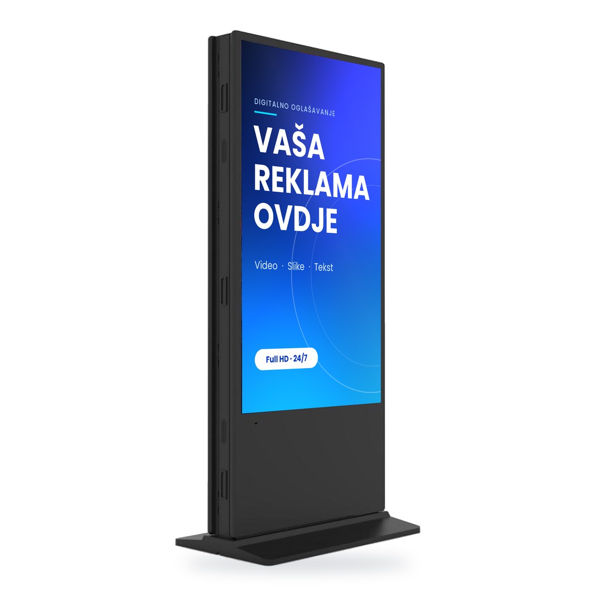 FUJI 49" dvostrani podni reklamni ekran IS-AD49FD – Android