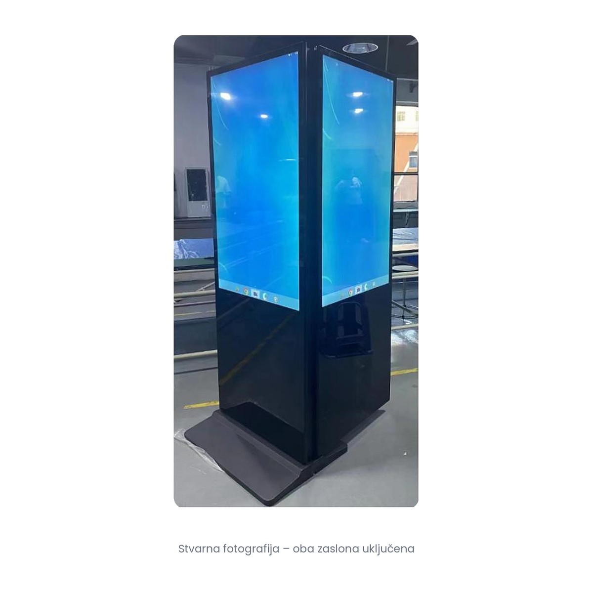 FUJI 49" dvostrani podni reklamni ekran IS-AD49FD – Windows - Image 3