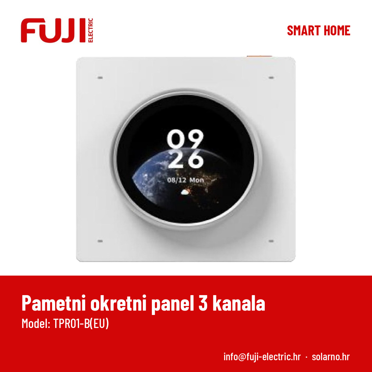 FUJI pametni okretni panel 3 kanala - Image 2