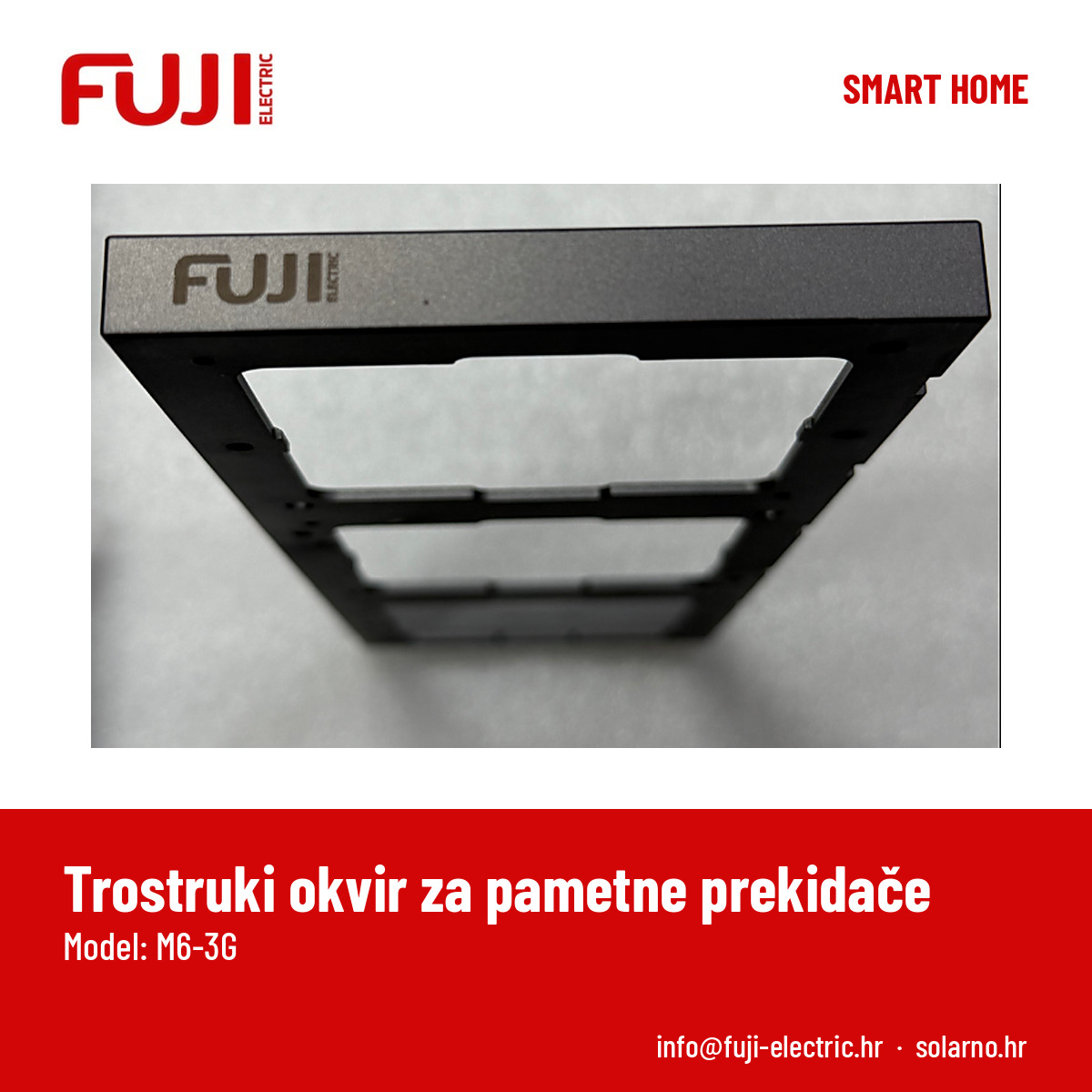 FUJI trostruki okvir za pametne prekidače - Image 2