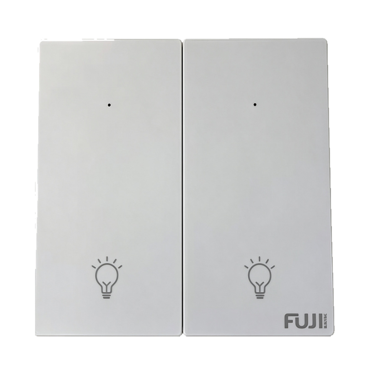 FUJI pametni zidni prekidač Zigbee s velikim tipkama, 2 tipke