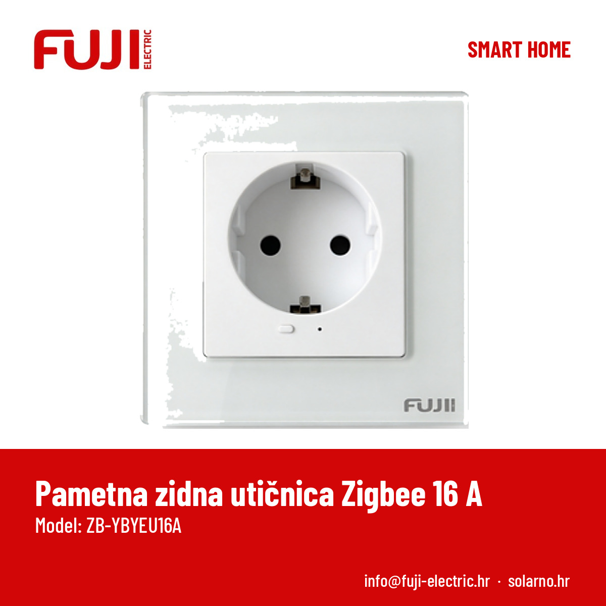 FUJI pametna zidna utičnica Zigbee 16 A - Image 2