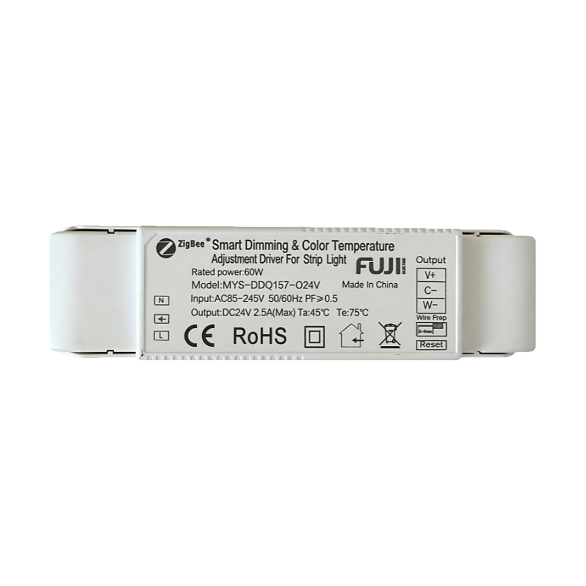 FUJI pametni Zigbee LED driver s napajanjem za trake