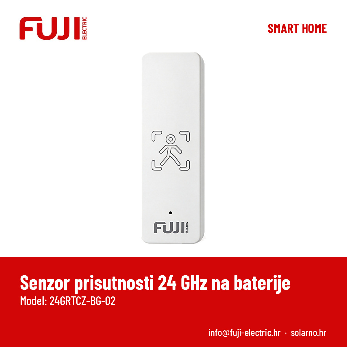 FUJI Zigbee senzor prisutnosti 24 GHz na baterije - Image 2