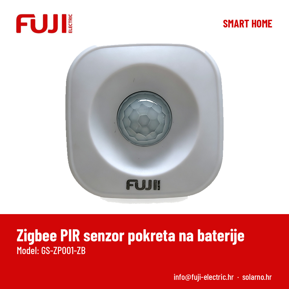 FUJI Zigbee PIR senzor pokreta na baterije - Image 2