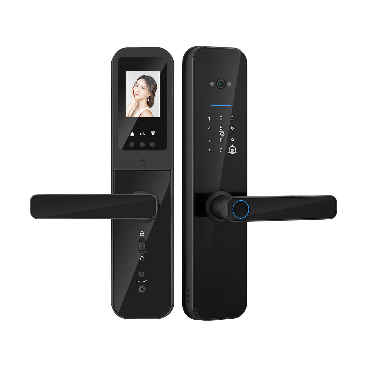 FUJI pametna Zigbee brava s otiskom prsta