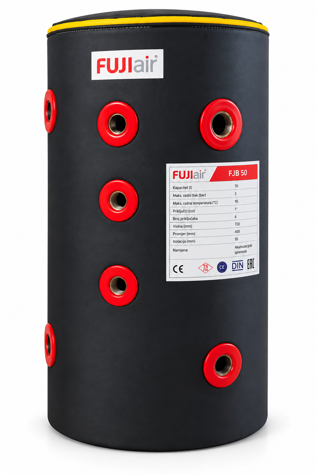 FUJI Air FJB 50 akumulacijski (buffer) spremnik 50L za dizalicu topline