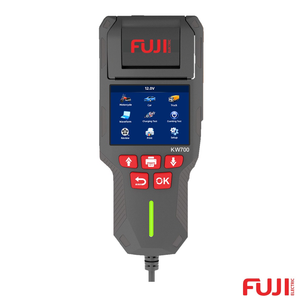 FUJI Electric KW700 tester akumulatora 12V-24V s printerom